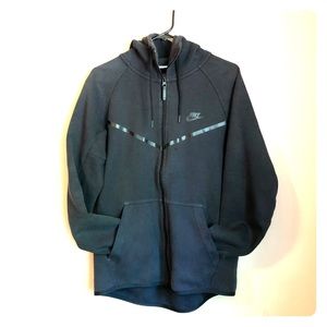 Nike Tech Fleece Black zip up jacket